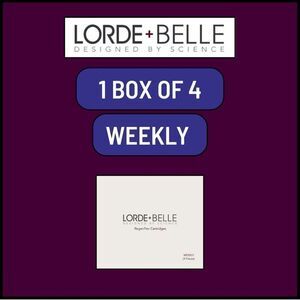 NIB Lorde + Belle Box of WEEKLY CARTRIDGES ONLY for Viral RegenPen MSRP $39
